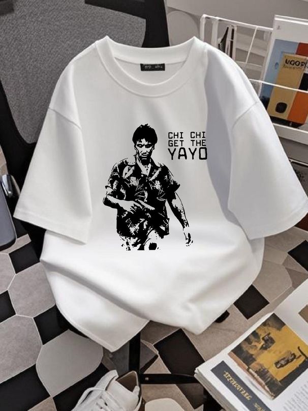Chi Get The YaYo Scarface Donnie Brasco Goodfellas Blu Ray Dvd Movie T Shirt Designer Clothes Streetwear Stylish Unisex Summer Graphic Stretched_viptrois.com