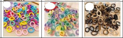 Children's Hair Accessories Small Rubber Band Hairpin Set Baby Hair Ring Girl Side Clip Hair Accessories Princess Hair Rope_viptrois.com