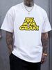 Best Dad In The Galaxy Funny Fathers Day Mens T-Shirt 100% Cotton Versatile Top For Everyday Wear Comfortable Casual Graphic Summer Stylish Homme_viptrois.com