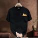 Pure Cotton Summer New China-Chic Men's T-shirt Male Ruffian Handsome Brand Trend Printing Fashion Short Sleeve_viptrois.com