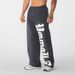 Men's Clothing Pants New Letter Print Men And Women Loose Trendy Sweatpants_viptrois.com