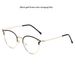Women's Glasses Anti Blue Light Computer Glasses Flat Light Color Changing Personalized Metal Retro Round Frame Glasses Frame With Myopia Degree Frame_viptrois.com