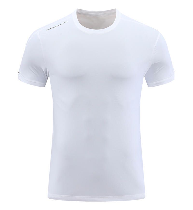 Men's Clothing Quick-Drying Clothes Breathable Short-Sleeved T-Shirt Sports Tops Fitness Training Running _viptrois.com