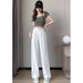 Women’s High-Waisted Trousers – Relaxed Fit Wide-Leg Dress Pants With Soft Drape (S-5XL, Non-Iron, 7 Colors)_viptrois.com