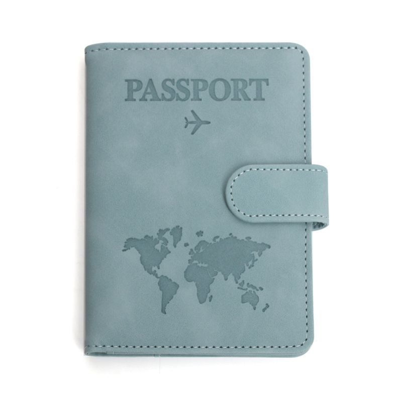 PU Spot Passport Bag, Multi-function ID Bag, Storage Bag, Passport Holder, Anti-theft Brush, Passport Holder._viptrois.com