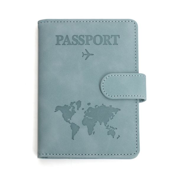 PU Spot Passport Bag, Multi-function ID Bag, Storage Bag, Passport Holder, Anti-theft Brush, Passport Holder._viptrois.com