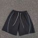 Retro Lightweight Quick Drying Shorts For Men And Women Outdoor Mountain Style Fitness Sports Cool And Breathable Casual Five-Point Pants_viptrois.com