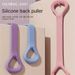 8-Shape Silicone Shoulder Opener Beauty Back Magic Resistance Home Fitness Women Elastic Band Figure-8 Rope Yoga_viptrois.com