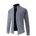 Men's Thick Knit Cardigan Sweater, Casual Winter Warm Open Front Pullover, Slim Fit Long Sleeve, Machine Washable, Multiple Colors & Sizes (M-3xl)_viptrois.com
