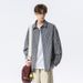 Men's Clothing Classic Checkered Long Sleeve Shirt For Men - Vintage-Inspired Oversized Button-Up With Breathable Cotton Blend_viptrois.com