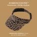 Unbeatable Quality Empty Top Hat With Leopard Print Outdoor Sun Protection, Suitable For Running And Golf_viptrois.com
