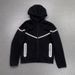 Men's Clothing 25 Years Spring And Autumn New Hooded Sports Black Jacket Outdoor Leisure Reflective Strips Laminated Tops Air Layer Cotton Men_viptrois.com