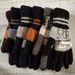 Pulse Manufacturer Wholesale Men's And Women's Mohair Double-Layer Cashmere Gift Magic Printed Rubber Gloves Street Vendor_viptrois.com