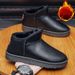 SHLIANG New Men's Winter Boots Outdoor Waterproof Winter Shoes For Men Snow Boots High Quality Non Slip Ankle Boots Warm Shoes X0082_viptrois.com