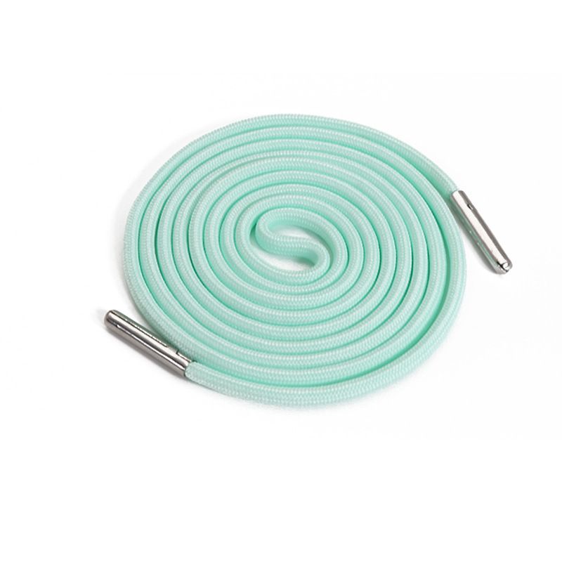 4mm Round Shoelace Polyester Silver Metal Cap Rope Waistband Drawstring_viptrois.com