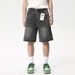 Men's Clothing Summer Ink Splashed Design Loose Wide Leg Black And Gray Jeans_viptrois.com