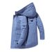Unisex Winter Work Jacket With Hood – Heavy-Duty Couple's Coat (Black/Beige/Blue/Yellow, M-4XL, Thermal Lined & Windproof)_viptrois.com