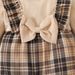INS Hot Selling Children's Clothing Hot Selling Ribbed Cotton Tops And Plaid Jumpsuits_viptrois.com