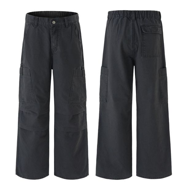 XXBRO Men's Japanese Vintage Workwear Jeans – High Street Utility Pants With Multi-Pockets & Distressed Washed Finish (S-2XL, 100% Cotton)_viptrois.com
