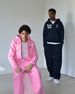 Y2k Streetwear Hoodie & Jogger Tops With Bold Letter Print - Trendy Unisex Oversized Fit For Urban Fashion Lovers (Multiple Color Options)_viptrois.com