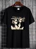 Steely Dan Band 90s Basic Black Retro T Shirt Unisex Shirt Cotton Tee H10006 Versatile Stylish Homme Graphic Summer Breathable_viptrois.com