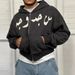 Retro Oversized Zip-Up Hoodie – Unisex Pullover With Bold Print, Y2K Streetwear Style_viptrois.com