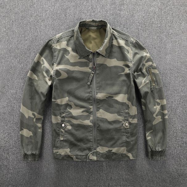 Loom Winter Jacket Cotton Top Loose Long Sleeve Coat Men's One-Piece Dropshipping Trendy Workwear European And American Style_viptrois.com