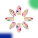 Wearing nail art short bright almond armor colorful contrast color star temperament all-match nail art piece Europe and the United States foreign trad_viptrois.com