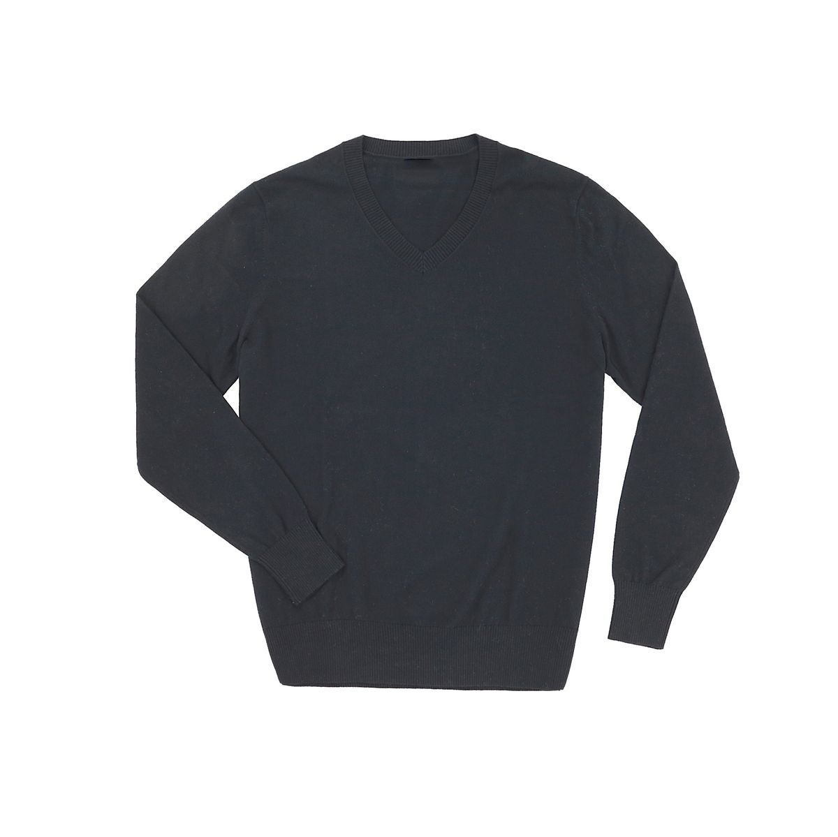 "Men's V-Neck Wool Sweater – Slim Fit Lightweight Pullover For Autumn & Winter, Business Casual Style"_viptrois.com