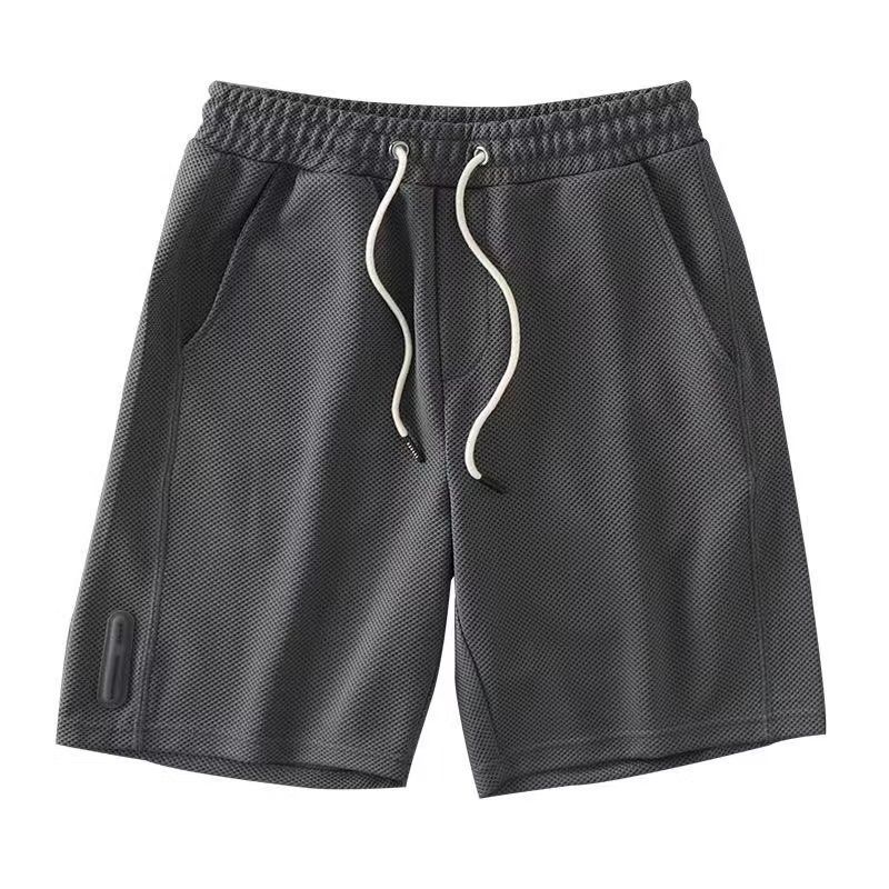 Men's Clothing Waffle Trend Youth Sports Shorts Pants_viptrois.com