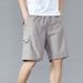 K Shorts, Men's Cropped Pants, Loose Workwear, Big Waistband, Big Shorts_viptrois.com