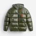 Men's Clothing Unisex Yellow Puffer Vest Jacket 2-in-1 - Detachable Sleeves, Oversized Streetwear Style, Cotton-Poly Blend (S/M/L/XL)_viptrois.com