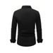 Men's Clothing Spring And Autumn White Shirt Men's Long Sleeved Business Formal Slim Fit Professional Large Size Black Workwear White Suit Shirt_viptrois.com