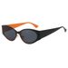 Men's Sunglasses Personalized Iron Cat Eye Sunglasses Sun Protection And UV Protection Fashion Gradient Small Frame Metal Ladies Sunglasses New_viptrois.com
