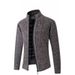 Men's Thick Knit Cardigan Sweater, Casual Winter Warm Open Front Pullover, Slim Fit Long Sleeve, Machine Washable, Multiple Colors & Sizes (M-3xl)_viptrois.com