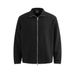 Loose Cardigan Sweatshirt For Men 360g Spring And Autumn American Style Trendy Brand Textured Solid Color Double Zipper_viptrois.com