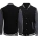 Jacket Mens Fleece: Oversized Streetwear Coat, S-5XL Solid Color Baseball Sports Jackets, Men's 5XL Coats - Warm & Soft_viptrois.com
