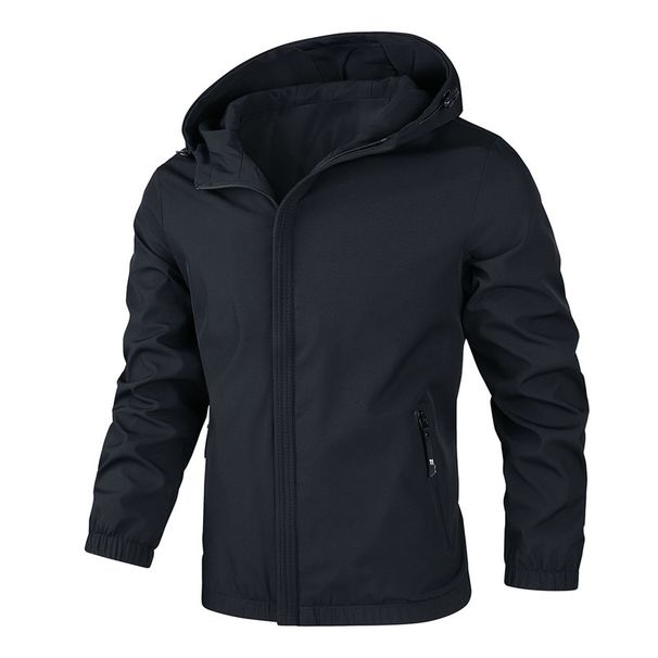 Pulse Cross-Border Spring Autumn European And American Style Windbreaker Coat Motorcycle Street Men's_viptrois.com