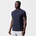 Men's Clothing Summer Slim Sports Fitness Short Sleeved Ice Feeling Cotton Polyester Elastic Moisture Wicking Round Neck T Shirt_viptrois.com