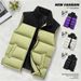 Down Cotton Clothes, Vest, Autumn And Winter Outdoor Warm Large Size Vest_viptrois.com