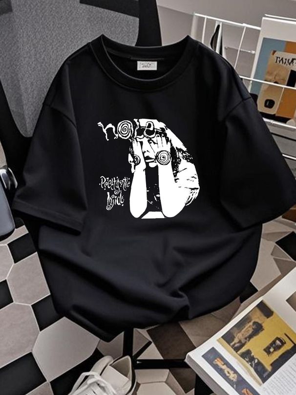Hole Band Courtney Love Tee Unisex T-shirt All Size S To 5XL LL1315 Soft Slightly Casual Versatile Graphic Stylish Homme Top For Everyday Wear_viptrois.com