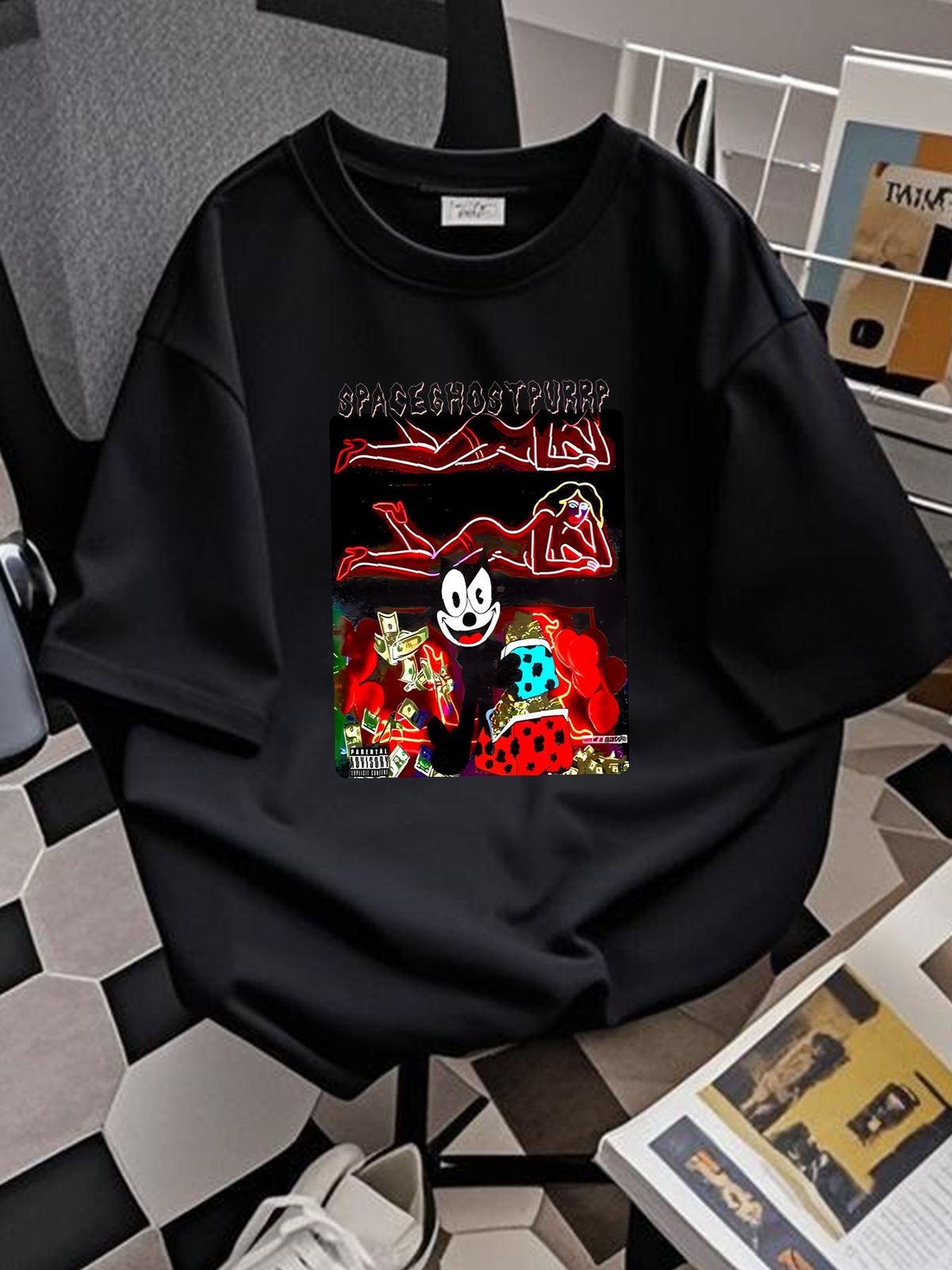 Best Match Spaceghostpurrp Classic Popular Premium T-Shirt Man Wo Size S-5XL Versatile Homme Stretched Graphic Designer Clothes Slightly Soft_viptrois.com