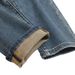 Spot Men's Retro Slim Fit Stretch Jeans Trendy Straight Leg Trousers Versatile Classic Style_viptrois.com
