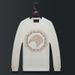 Men's Clothing Sweatshirt Spring And Autumn Jacket High End Hot Diamond Eagle Thin Round Neck Large Size_viptrois.com
