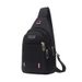Men's Crossbody Sling Bag - Lightweight Waterproof Oxford Shoulder Bag With Multiple Pockets For Travel, Outdoor & Daily Use_viptrois.com