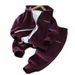 Boys' Sportswear Set Autumn Long Sleeve Hoodie & Pants Two-Piece Outfit For Kids Breathable Polyester, Comfort Fit, Stylish Letter Print_viptrois.com