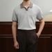 Men's Slim Fit Knitted Polo Shirt Cuban Collar Short Sleeve V Neck Summer T-Shirt Color Block Stretch Top For Men_viptrois.com