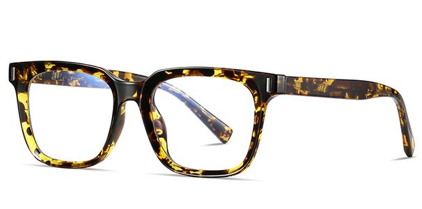 Kachawoo Anti-Blaulicht-Brille TR90 Acetat Herren Quadratisches Brillengestell Für Damen Trend Koren-Stil Unisex Transparent Grau_viptrois.com