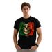 100% Diseñador Moda Algodón Calavera Mexicana Con Colores Bandera - Camiseta Audaz, Regalos Hombres, Top Casual_viptrois.com
