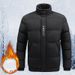 New Cotton-padded Jacket For Men In Autumn And Winter, Thickened With Down, Korean-style Slimming Down Cotton-padded Jacket_viptrois.com